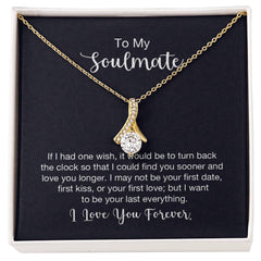 To My Soulmate - If I had one wish Eternal Sparkle: The Alluring Beauty Necklace - A Symbol of Everlasting Love